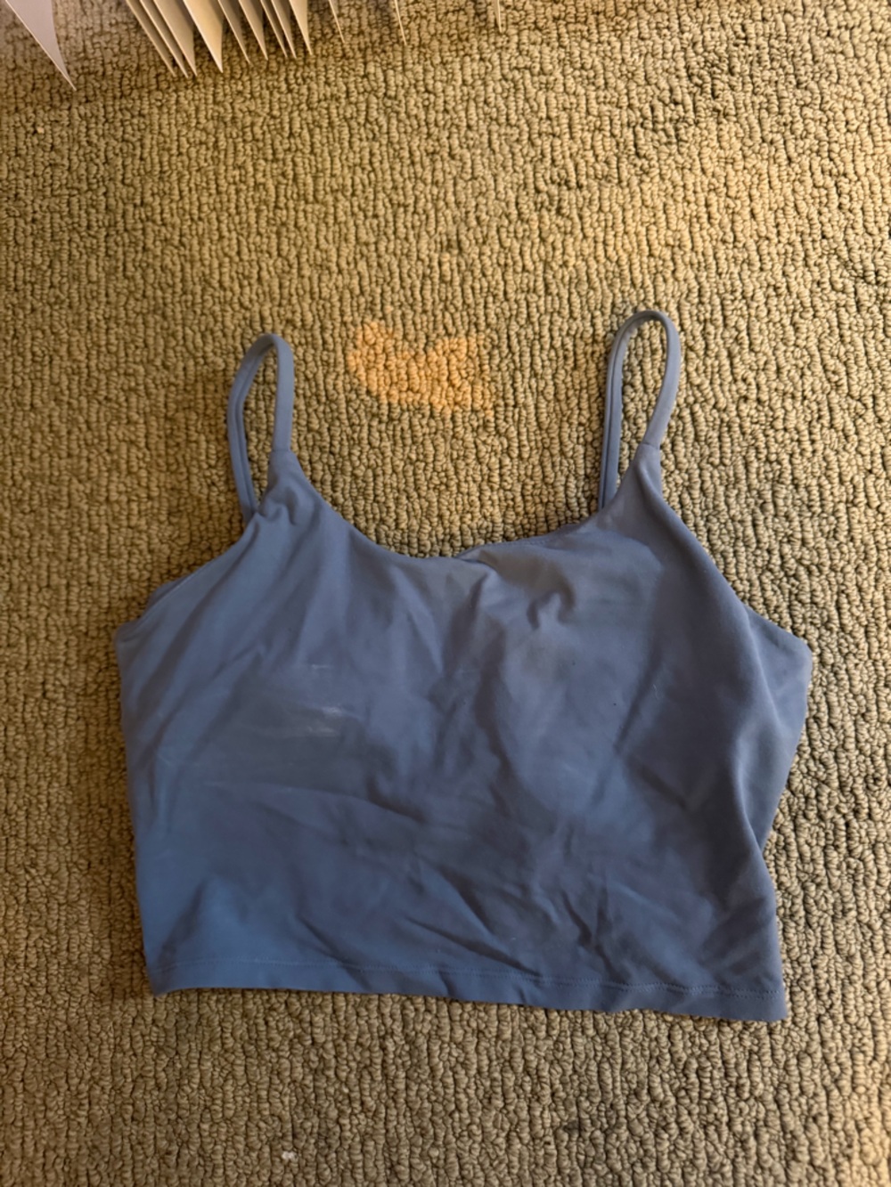 CRZ YOGA Blue Stretch Top